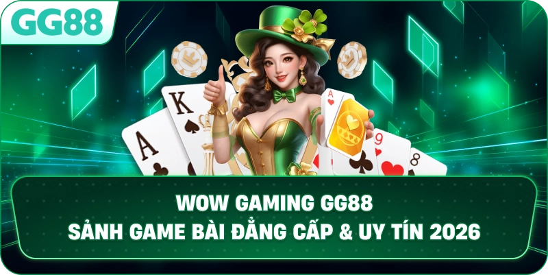 WOW GAMING – SẢNH GAME BÀI ĐỔI THƯỞNG ĐỈNH CAO TẠI GG88